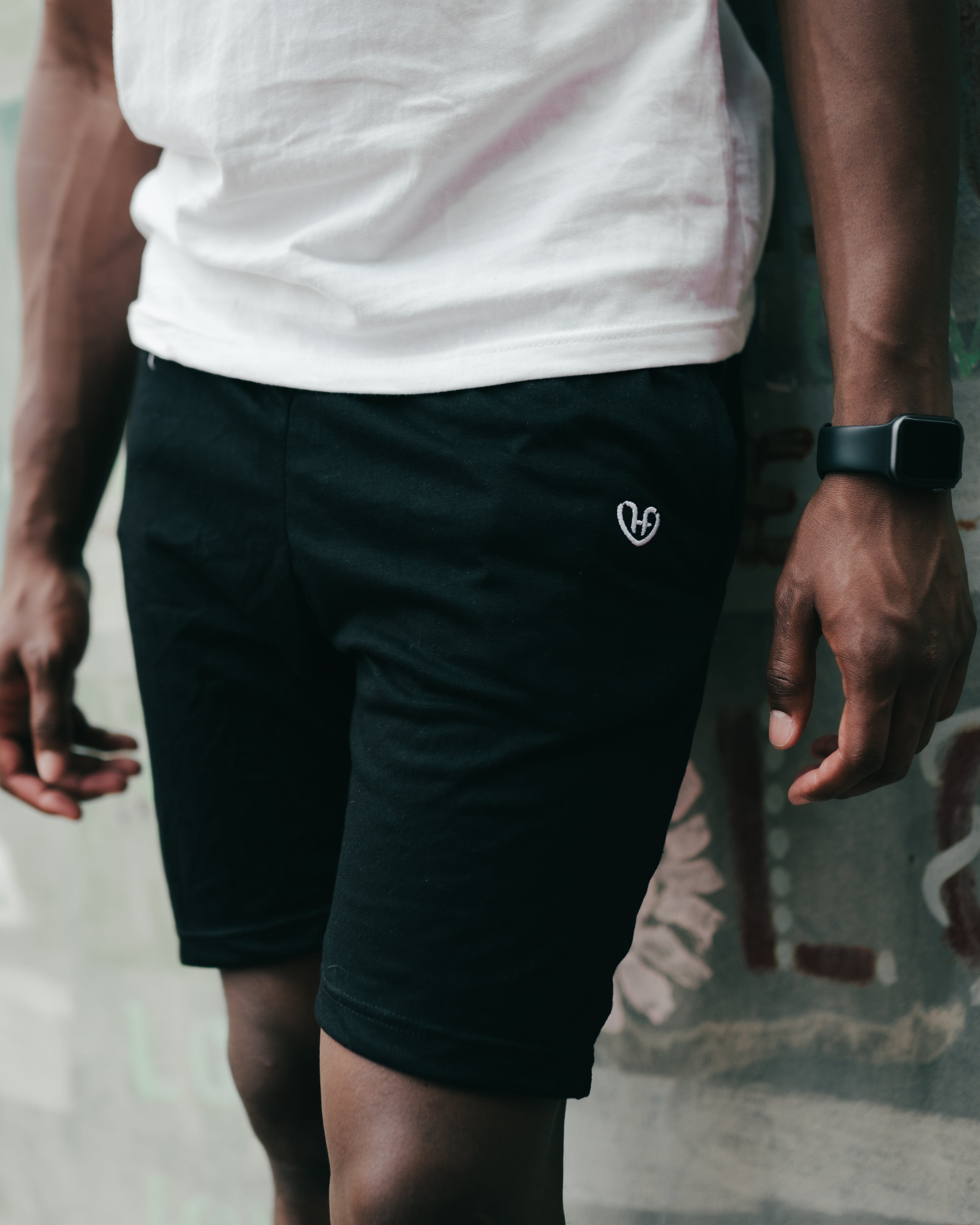 Humble Flex Black Essential Shorts